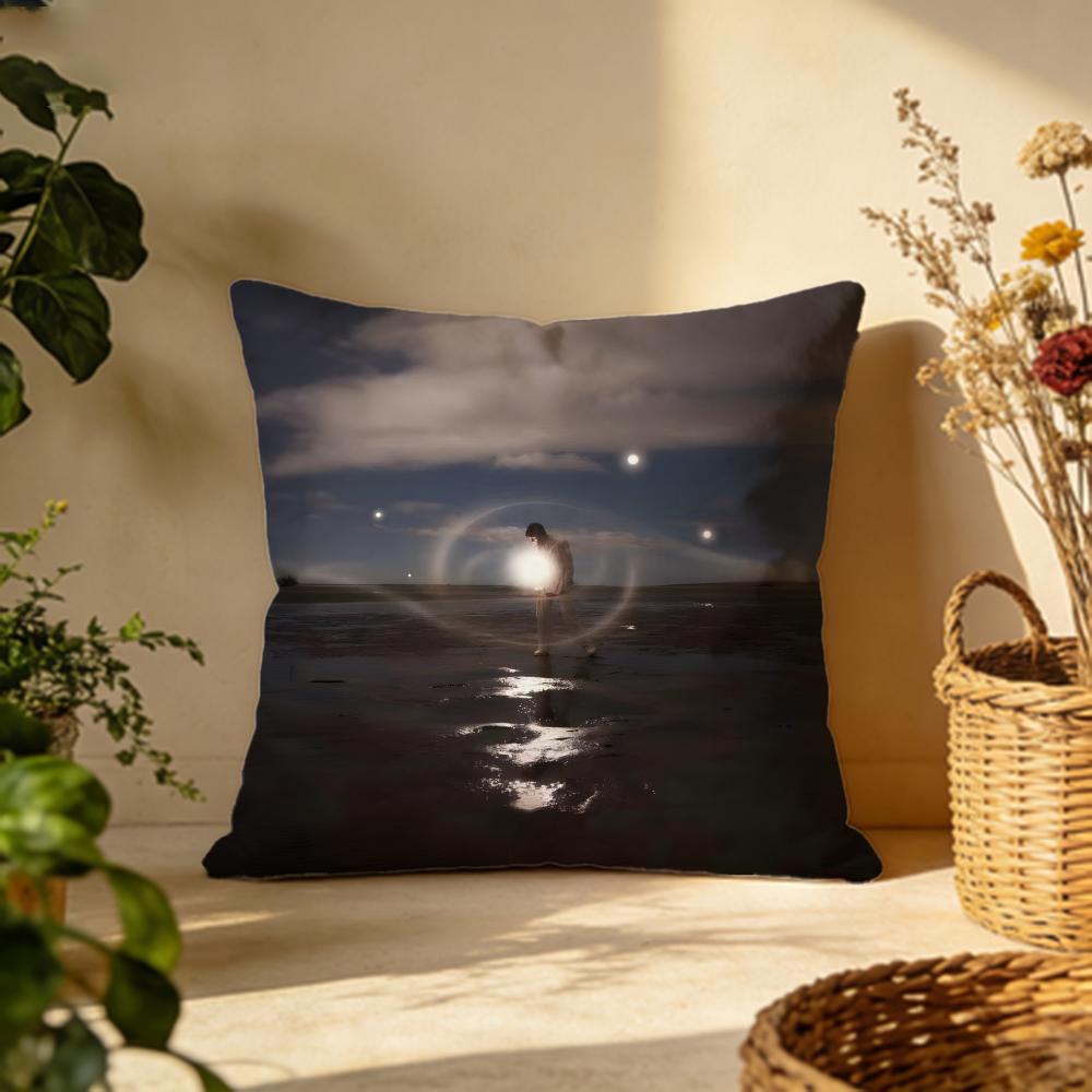 Hot JJeremy Zuckerning Cushion Cover Versatile DoubleSided Pillow Case Fit for Sofa Bed Car Daily Decor