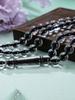 1 Stück 45er Tasbih Handgefertigtes Perlenarmband, 5 Farben optional, Mit arabischem Muster Anhänger, Muslimisches Gebet, Geschenk für Freunde