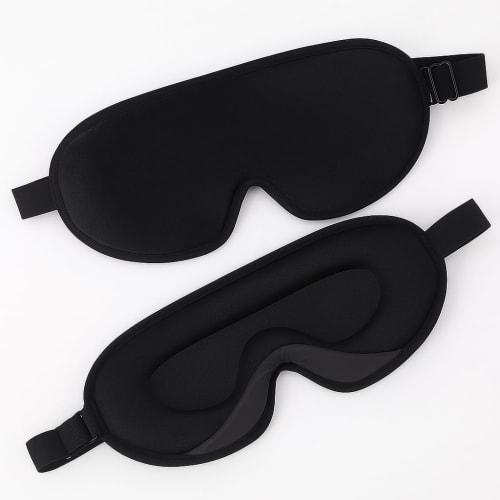 [Good Sleep x Complete Light Blocking x Earplugs Included] Hoshi no Akari Series Eye Mask for Sleeping, Eyemas Eye Mask, All-Season Light Blocking, Co