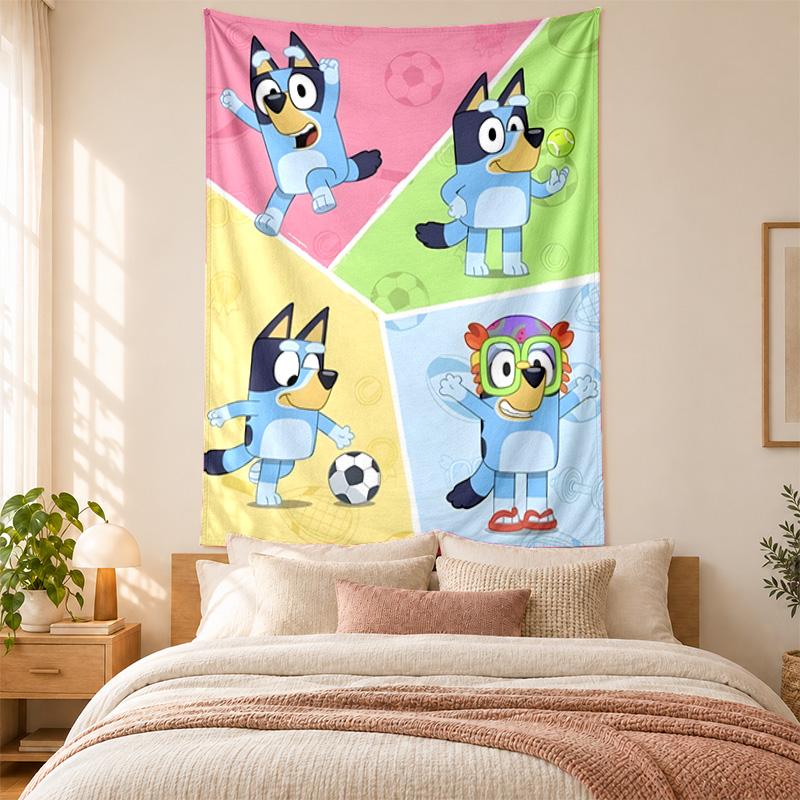 Bluey Tapestry highquality for decorating living room bedroom dorm walls ideal as bedroom wallart orholiday gift