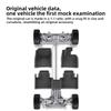 Smabee Right Drive for Lexus RX 2022-2025 RX350 RX350h RX500h Car Floor Mats Trunk Pad TPE 3D Foot Pad Cargo Liner All Weather