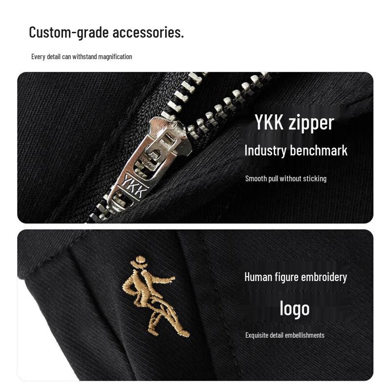 Yulangongwu Men's Premium Stretch Cotton Casual Pants