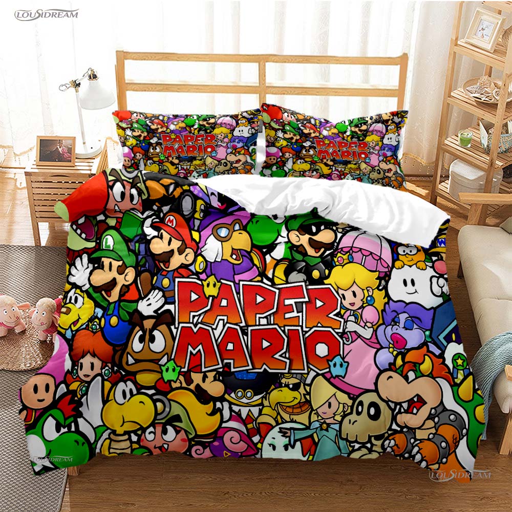 Lovely Carton Anime Al Season Soft Duvet Cover kawai Mai Beding set Premium Soft Comfortable Quilt Cover plus Pilowcase Single/Double/Quen/King