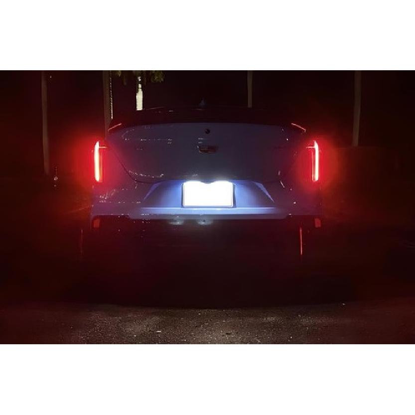Cadillac 2017-22 XT5, 19-20 CT6 İçin 18-SMD Beyaz Tam LED Plaka Lambası Kiti
