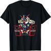 Sleepy Mecha Robot Science Fiction Anime T-Shirt
