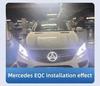 AABGU1 Car Front Grilled Star Emblem LED Illuminated Logo White Blue Red Light for Mercedes Benz W204 GLK200 GLK260 GLK350 2013-2015