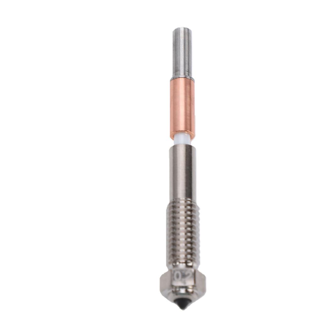 2PCS Bimetal Nozzle Replacement for QIDI Q2 Q2C 3D Printer 0.2mm Hardened Steel Tip High Temperature 370 degrees C