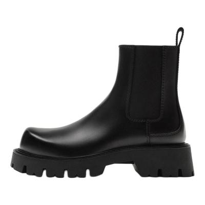Lightweight Slip-On Short Chelsea Boots Men Boots Black 12017520800