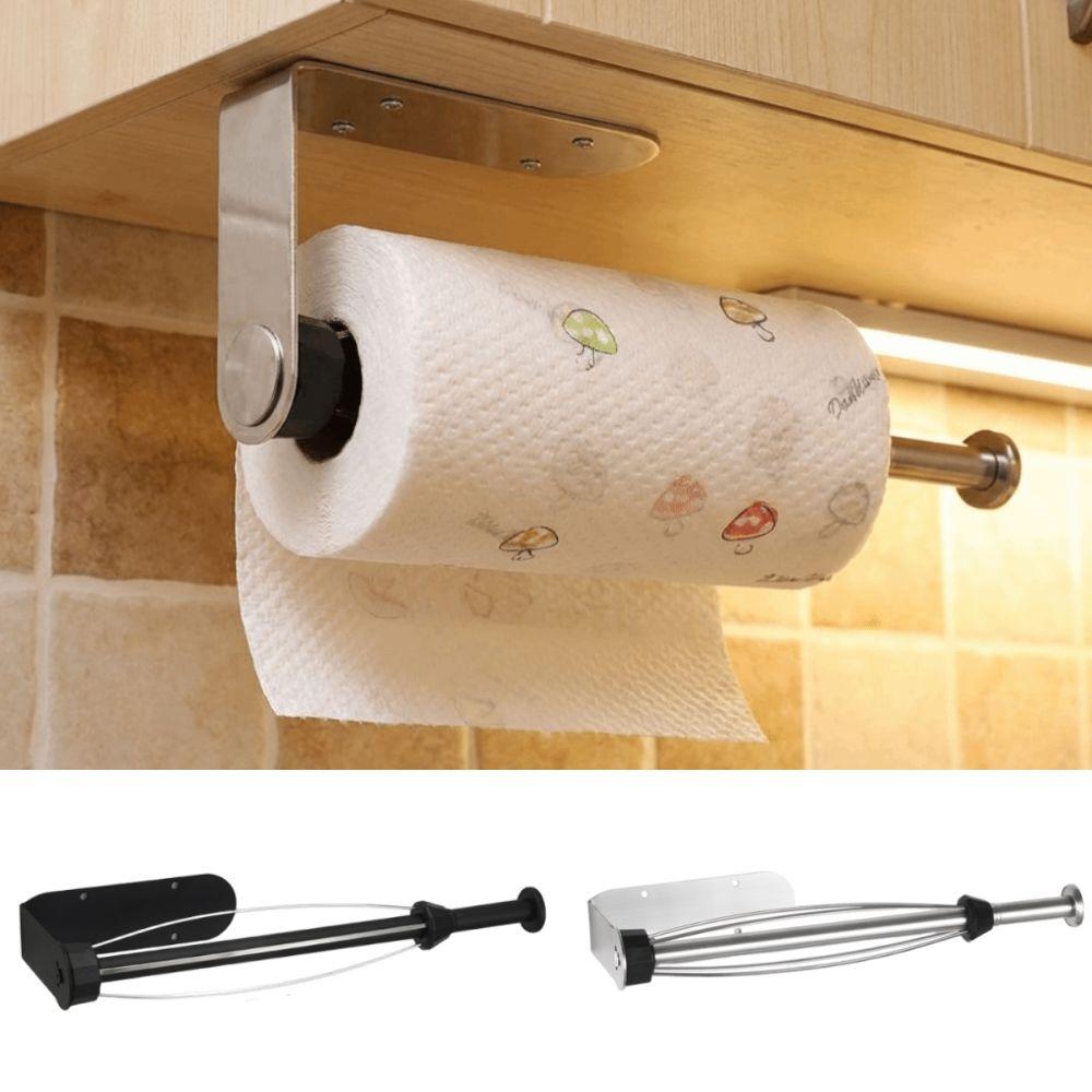 Klebe Wandhalter Küchenrollenhalter Bohrlos Rollenpapier Spender Badezimmer