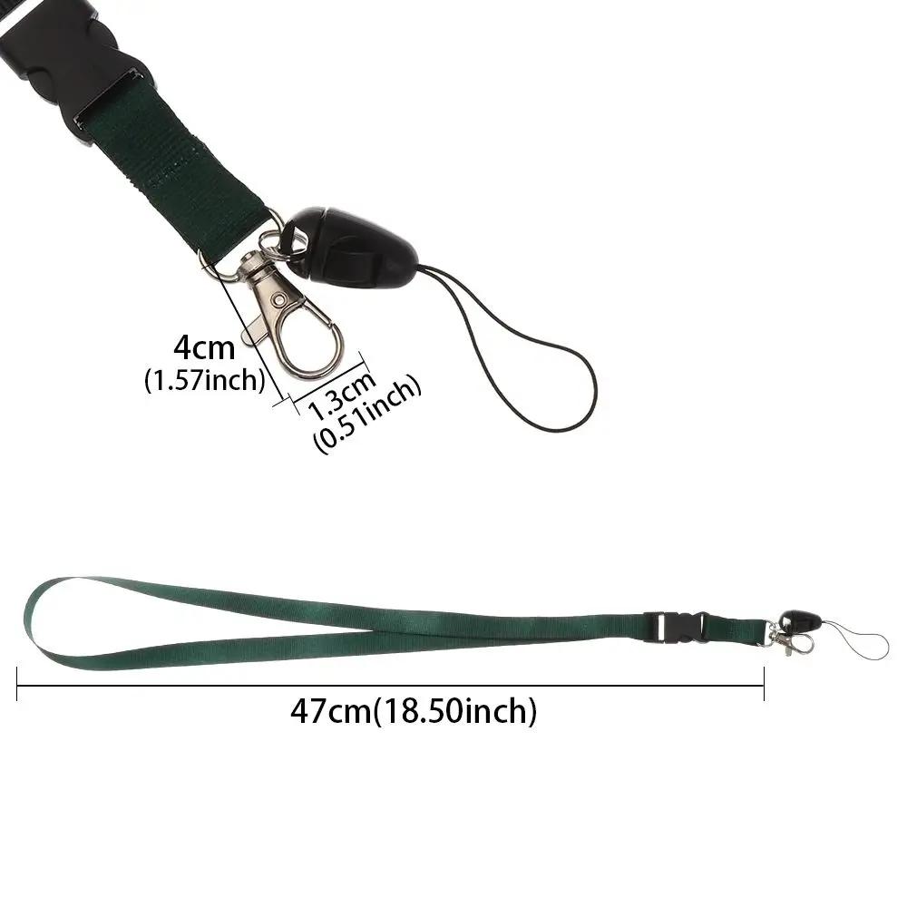 Personality Fashion ID Card Rope Neck Strap Keys Gym Holder Mobile Phone Straps Mobile Phone Lanyard