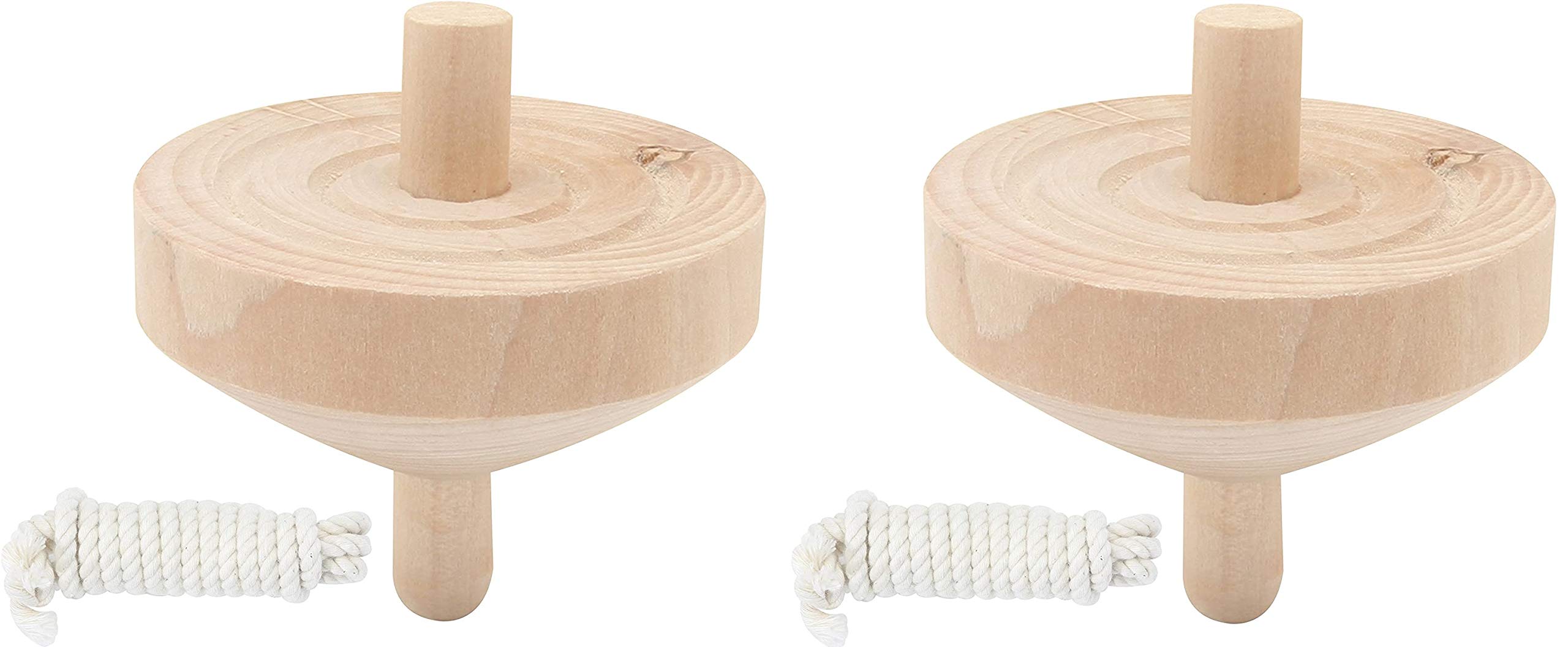 

Ikeda Wooden Craft Top with Set of 2 Kougyo-sha String, 45680, белый