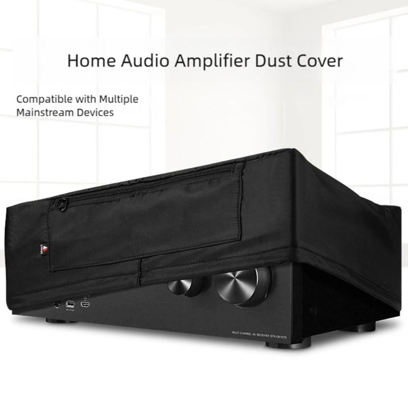 Protective Dust Sleeve for Sound Receivers Perfectly Fit with Side Pocket for Accessory Storage Cover Protector