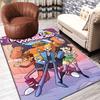 Brave Warrior-themed Pattern Design Rug Floor Mat for Living Room or Bedroom Soft and Comfortable Carpet a Gift for Birthday and Holiday.
