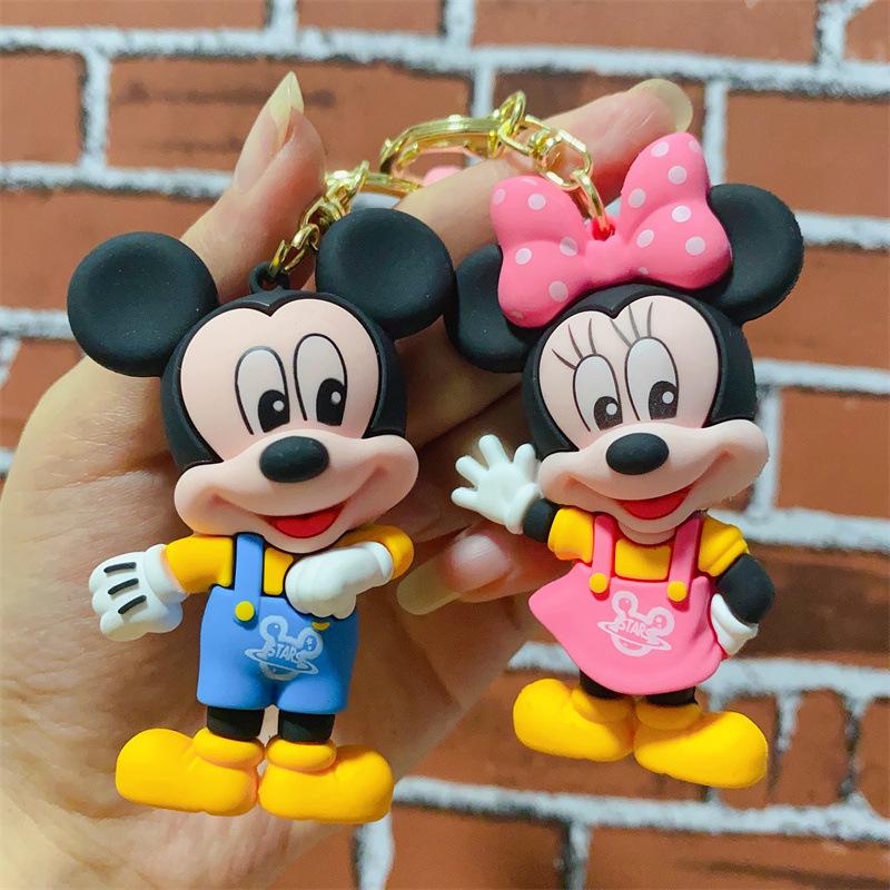 Cute Cartoon Animal Keychain Bag Charm & Car Pendant Toy for Kids
