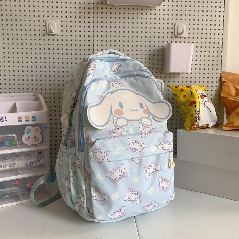 Schoolbag Cartoon Academy Style School Bag Korean Edition Children's Casual Backpack Ins Cute Middle School Elementary School Student Student Backpack