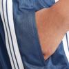 Nike Lässige lange Hose Colorblock Elastischer Bund Mittelhoch Aufschlag Kinderunterteile Blau FZ5237461