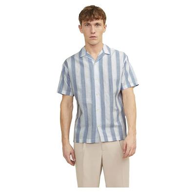 Jack & Jones Summer Stripe Resort Short Sleeve Shirt