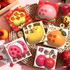 6Pcs 3D Red Envelope Horse Year Spring Festivl Hongbao Lucky Money Bag Traditional Money Pouch  New Year Decoraion
