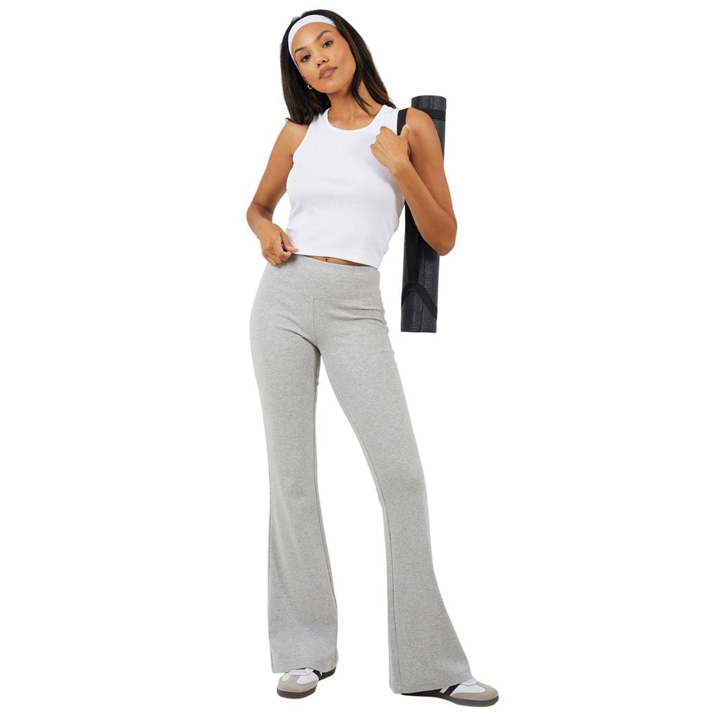 BRAVE SOUL Womens/Ladies Flared Yoga Pants