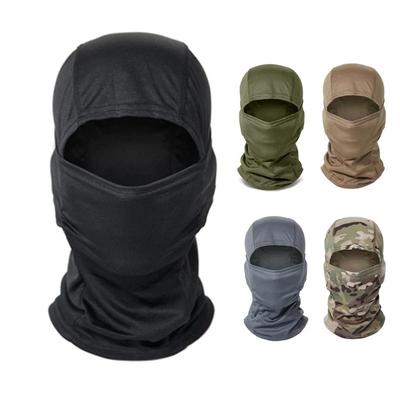 Camouflage Sturmhaube Kappe Outdoor Sonnenschutz Atmungsaktiv Vollgesichtsmaske Fahrrad Motorradhelm Innenkappe Herren Damen Radsportmaske