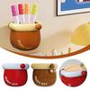 Large Capacity Refrigerator Storage Box Wall-mounted Kitchen Organizer Rack Creative Pen Holder