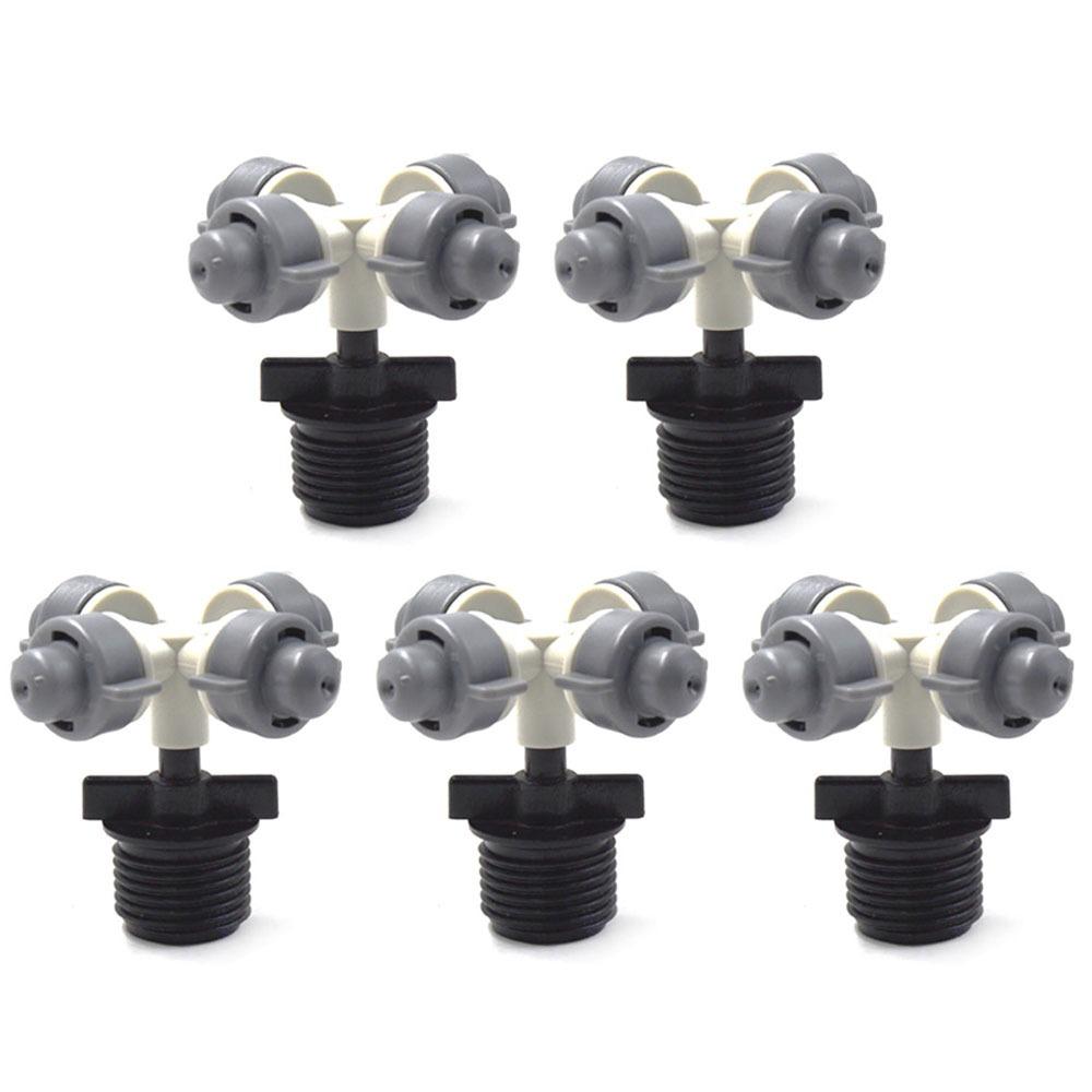 

5 шт. форсунок для распыления водяного тумана с наружной резьбой 1/2 G1/2 для тепличного спринклера