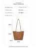 2025 Autumn/Winter Women's Genuine Leather Suede Tote - Large Capacity Bucket Bag