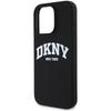 Dkny Dkhmp16Lsnyach Iphone 16 Pro6.3 Czarny/Black Hardcase Silicone White Printed Logo Magsafe