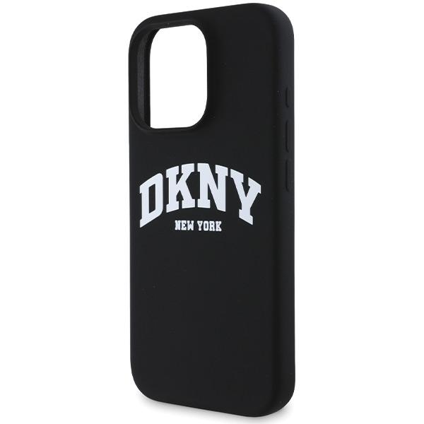 Dkny Dkhmp16Lsnyach Iphone 16 Pro6.3 Czarny/Black Hardcase Silicone White Printed Logo Magsafe