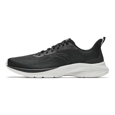 Comfortable Versatile Trendy Fashion Durable Non-Slip Low-Top Casual Running Shoes Men Sneaker Black White 112525540-5