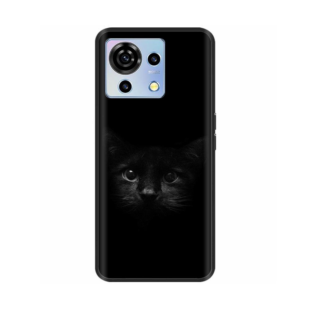Custodia per ZTE Blade V50 Vita in Silicone Liquido Protezione Completa Copri Telefono per ZTE Blade V50 Vita V50Vita Nuovo Design Retro Morbido