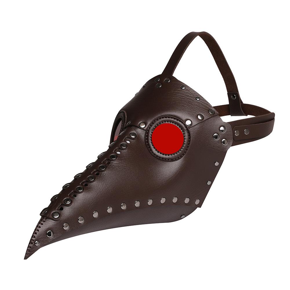 2024 Plague Doctor Bird Mask: Halloween Cosplay Gothic Punk Witch Role-Playing Headgear