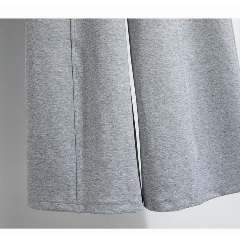 DIMANAF 2025 Autumn Plus Size Cotton Sweatpants New Women Clothing Fashion Loose Pleated Vintage Pants