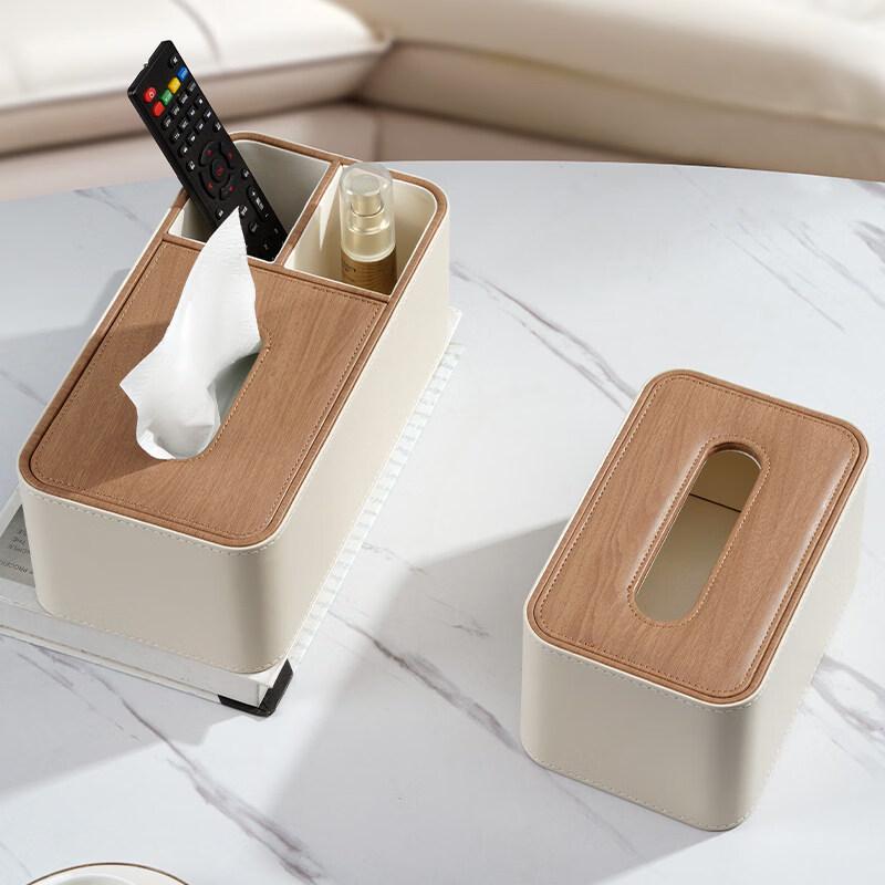 Decorative Leather Tissue Box