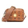 New MCM Klassik Crossbody X Mini Visetos Cognac MMRAAKC03CO001