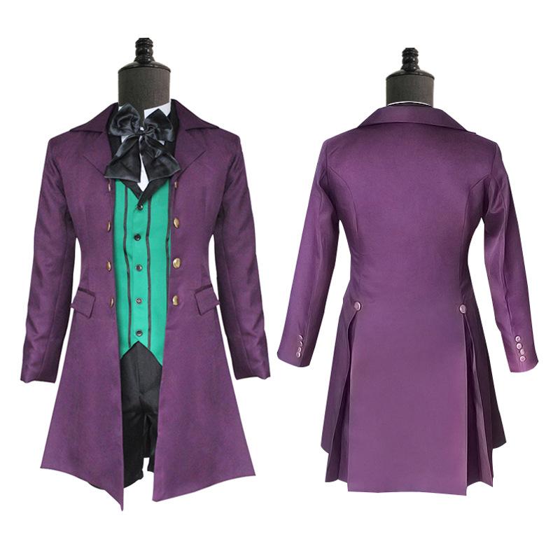Cosplay halloween costume black deacon cosplay lord Alois Trancy cos costume