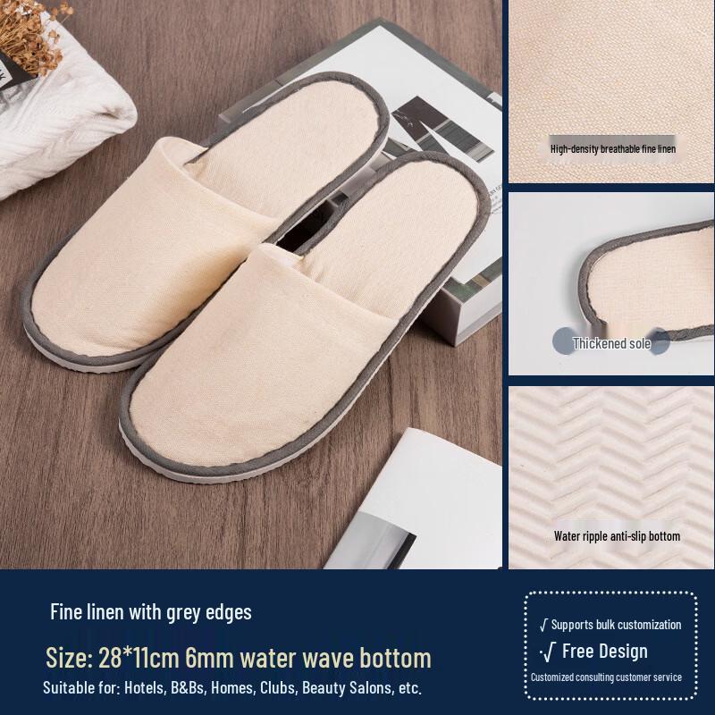 Yipan Disposable Hotel Slippers