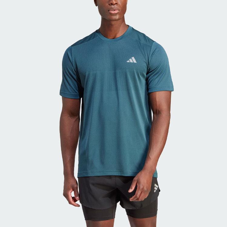 Adidas Ultimate Engineered Knit Reflective Quick-Dry Running T-Shirt Men Tops IM4188