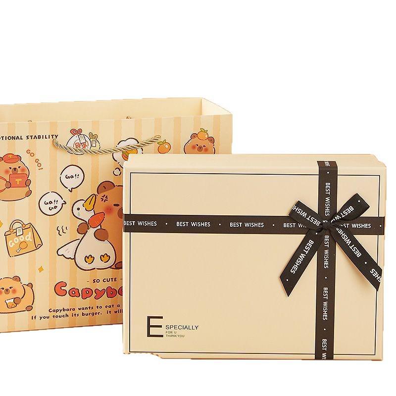 Capybara Winter Gift Set for 10-Year-Old Girls: Includes Gloves and Scarf