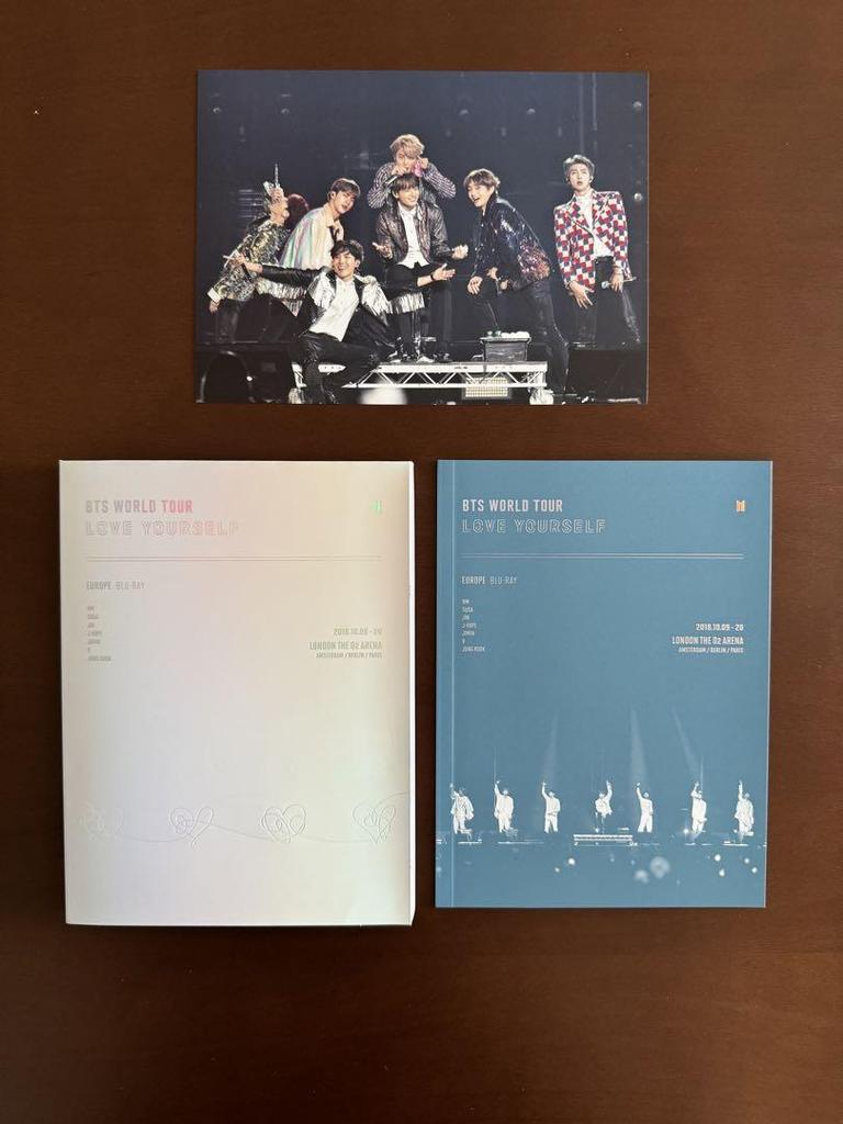 [USED] BTS LYS EUROPE Europe Blu-ray