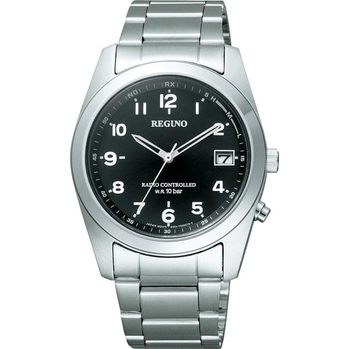 [Citizen] Reguno Solar Tech Radio Watch RS25-0481H Men s Black (Arabic Numerals)