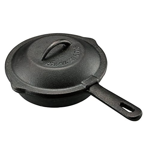 Captain Stag Glamping Kitchen Supplies Skillet Cover Mini Frying Pan Lid UG-3017 15cm