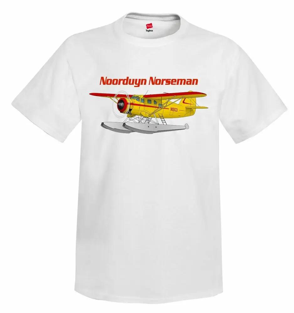 Noorduyn Norseman Custom Airplane Aviation TShirt Short Sleeve Casual 100 Cotton ONeck Summer Mens Tshirt Size S3XL S