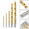 Left Hand Drill Bits 10pcs/Set 3.2-8.7mm Drilling Durable