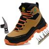 Work Safety Shoes Men's Anti-smash Work Shoes With Steel Toe Shoes Men Work Boots Anti-stab Safety Sneakers Male Safety Boots