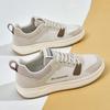 Men's shoes summer breathable 2025 new trend versatile white white shoes casual board shoes low-top trendy shoes
