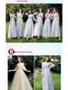 2025 Elegant Long Bridesmaid & Evening Dress for Women