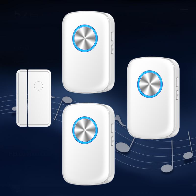 Welcome Visitor Wireless Door Sensor & Voice Greeting Alarm