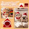 Custom-made Chunky Knit Christmas Pet Hats And Warm Headbands
