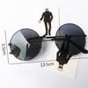 Anime Jujutsu Kaisen Gojo Satoru Same Eye Mask Glasses Cosplay Accessories Black PU Eye Patch For Men Gift Prop Accessories